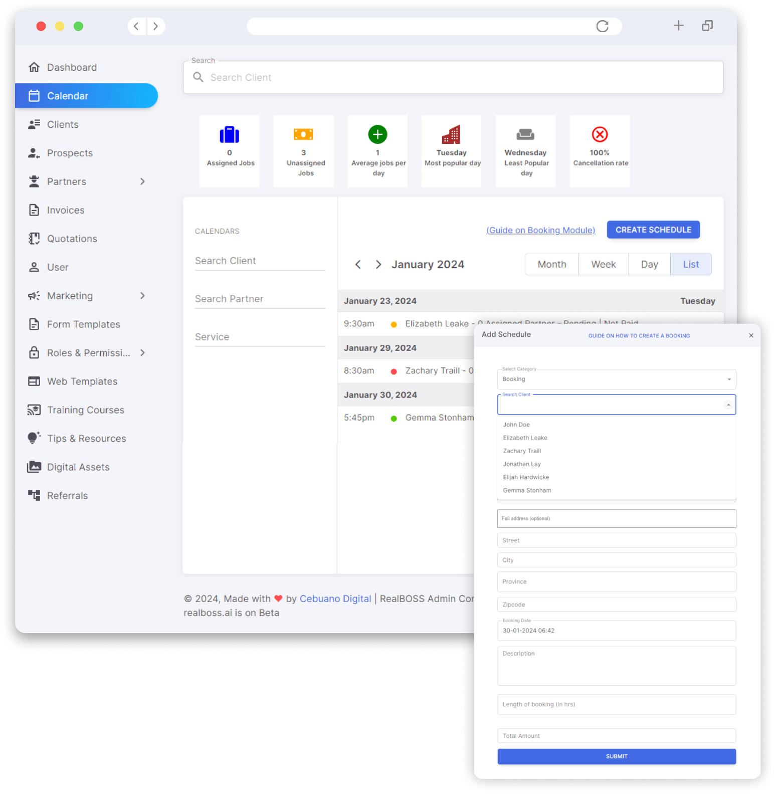 Features realboss ai