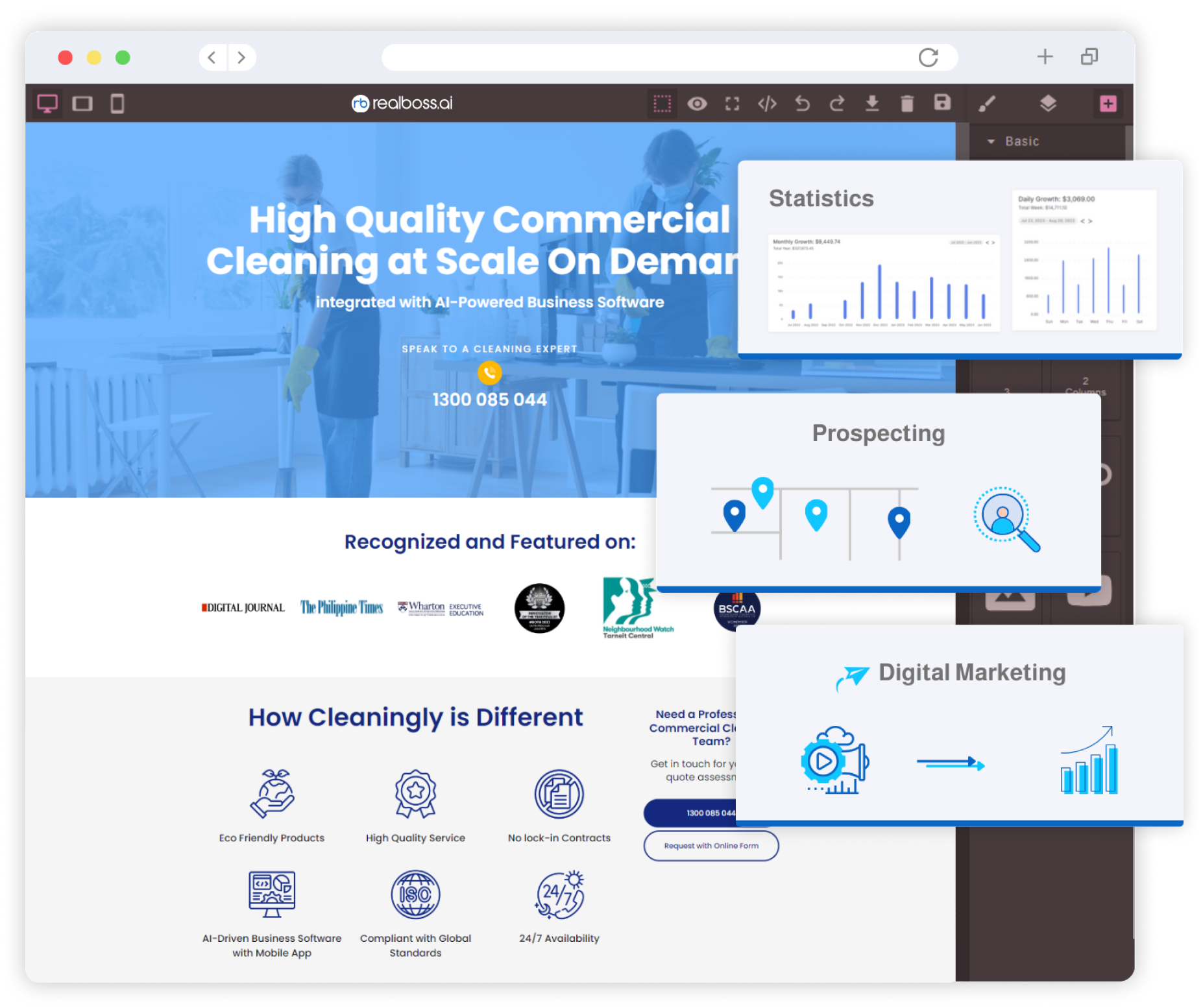 AI-Powered Business Software & Website Builder Solution.
